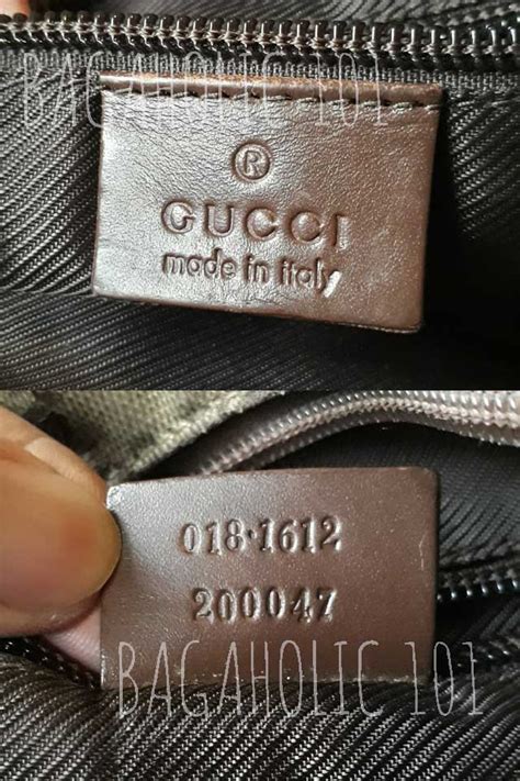 how to check gucci serial number belt|how to authenticate Gucci bag.